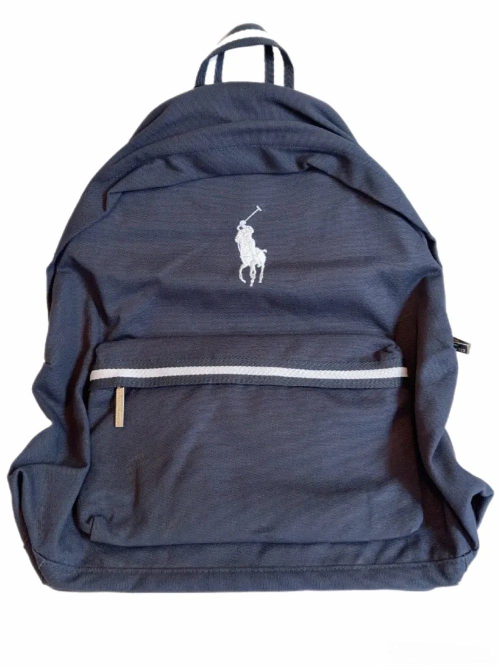 Ralph Lauren Polo Navy Canvas Backpack